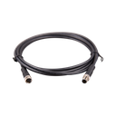 M8 circular connector MaleFemale 3 pole cable 2m (front2).png