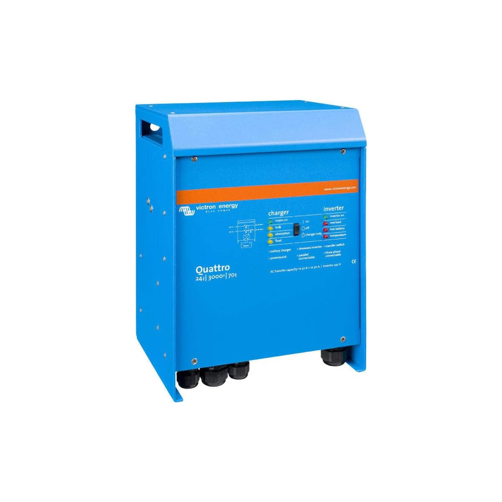 [QUA243020010] Victron Quattro 24/3000/70-50/50