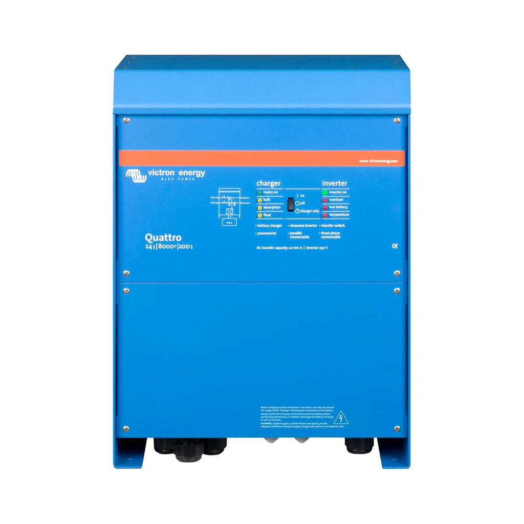[QUA248020010] Victron Quattro 24/8000/200-100/100