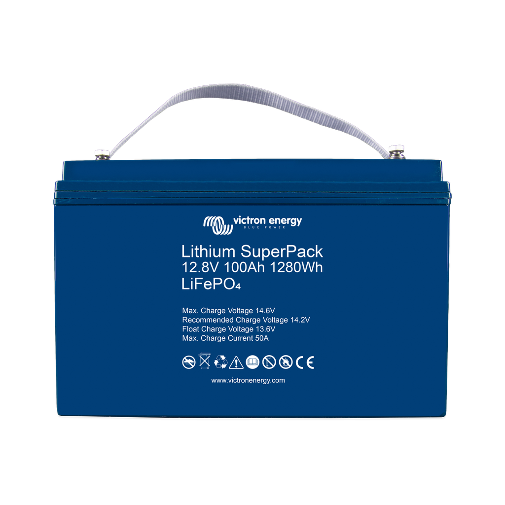 [BAT512110712] Victron Lithium SuperPack 12.8V/100Ah-a (M8)