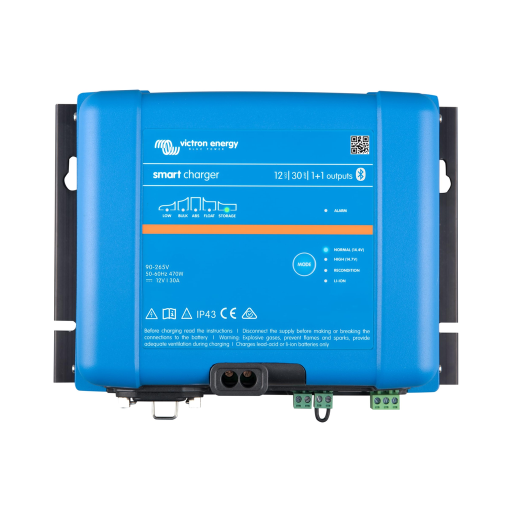 Victron Smart IP43 Charger 12/30 (1+1) 120/240V