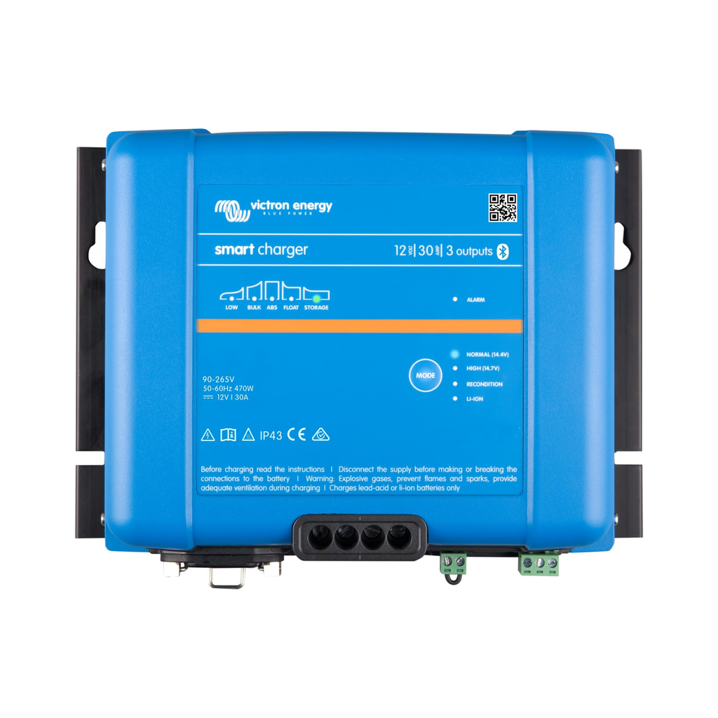 Victron Smart IP43 Charger 12/30 (3) 120/240V