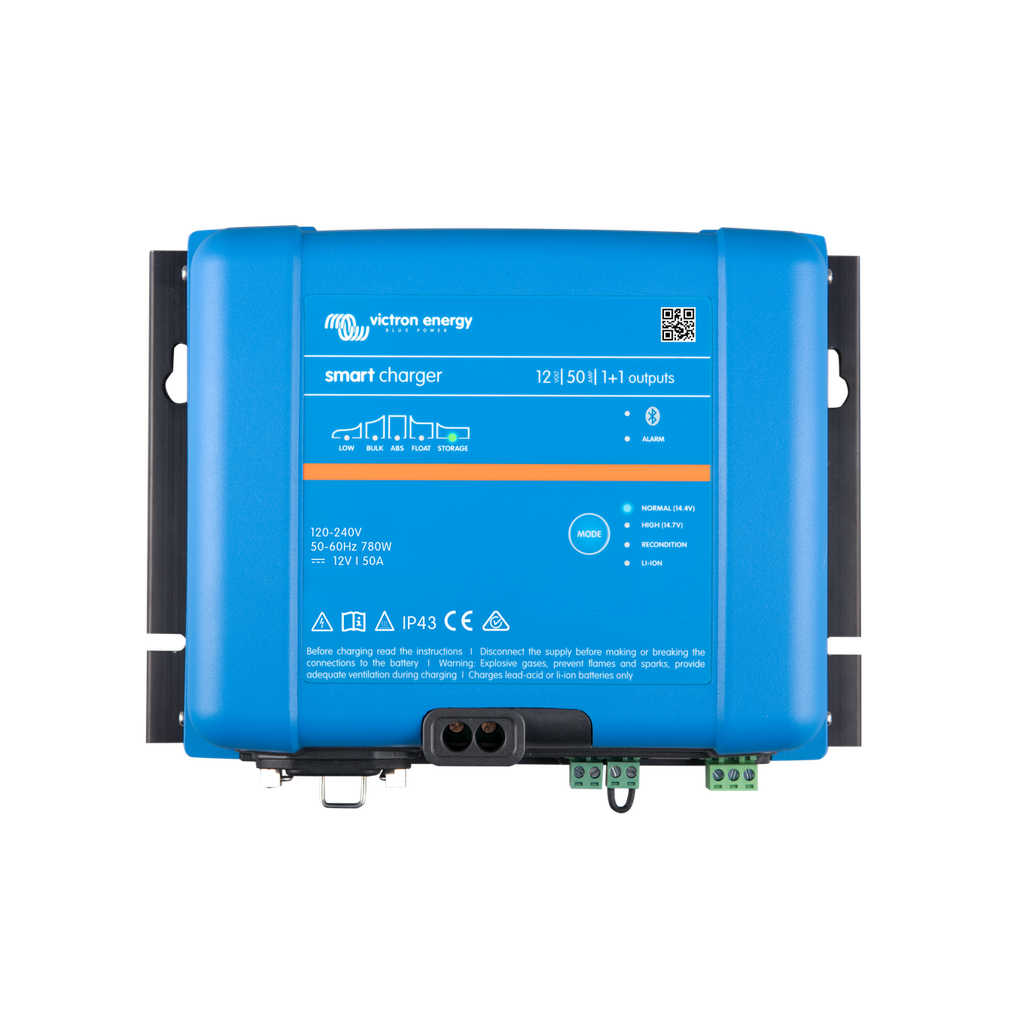 Victron Smart IP43 Charger 12/50 (1+1) 120/240V