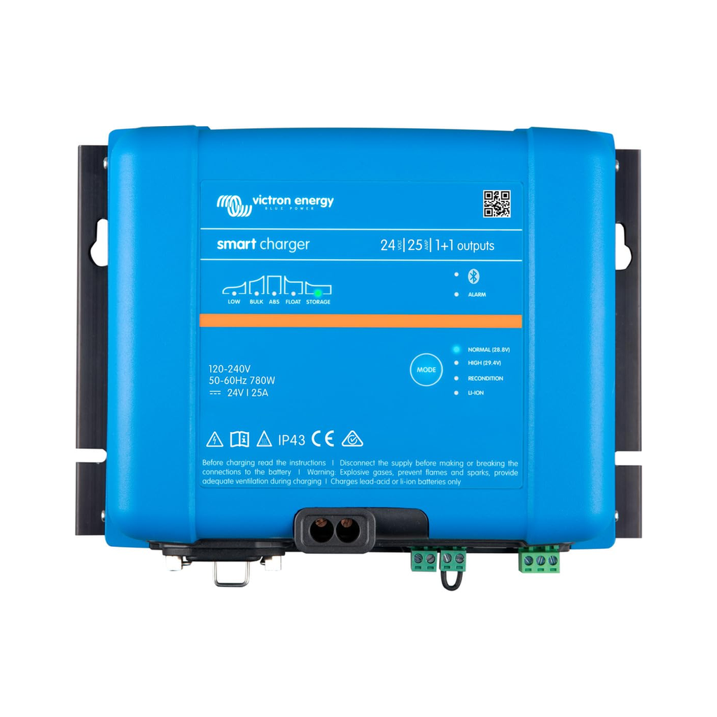 Victron Smart IP43 Charger 24/25 (1+1) 120/240V